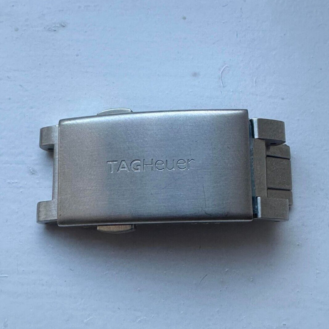 Genuine Tag Heuer Carrera Deployment Deployant Clasp Buckle Bracelet FAA077 18mm