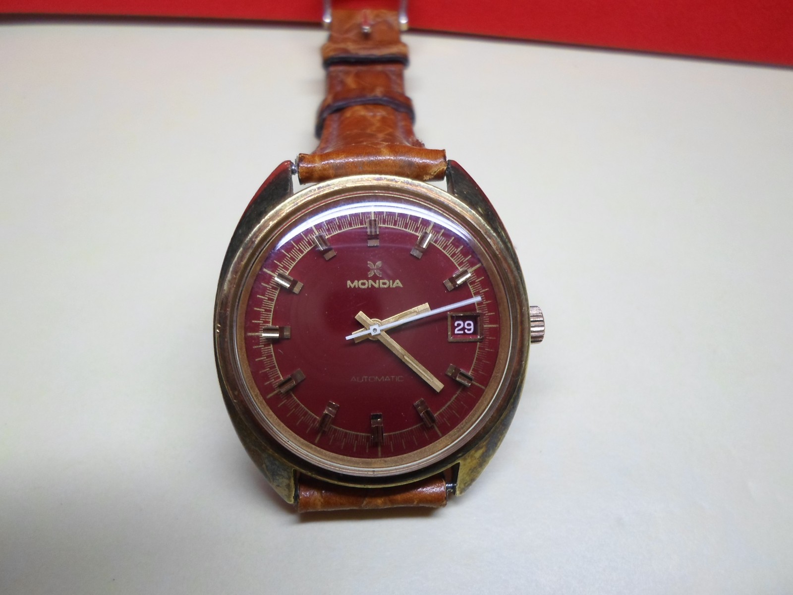 MONDIA ORBITRON 97-1003-20 AUTOMATIC WATCH – WORKING