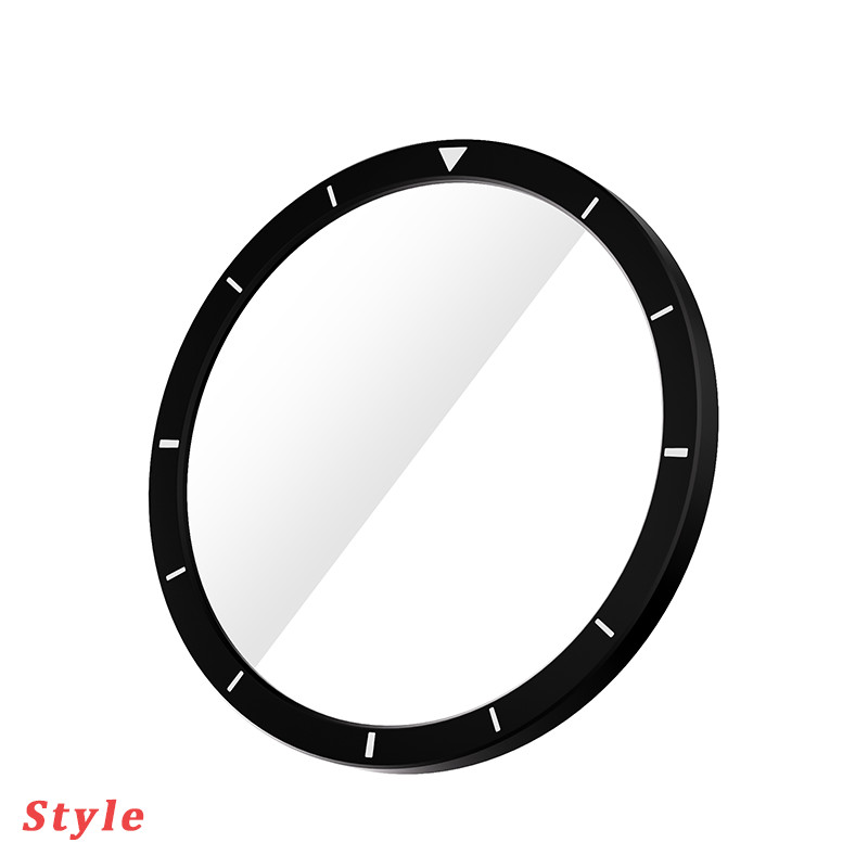 2-IN-1 Glass Film+Metal Bezel Frame Cover For Samsung Galaxy Watch 8 40MM/44MM
