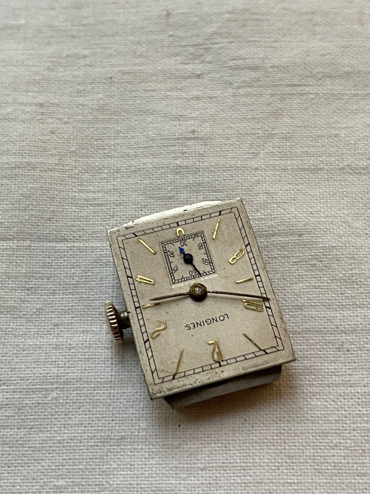 Longines 9L – movement for mens watch AS IS,GOOD BALANCE, lot 2506