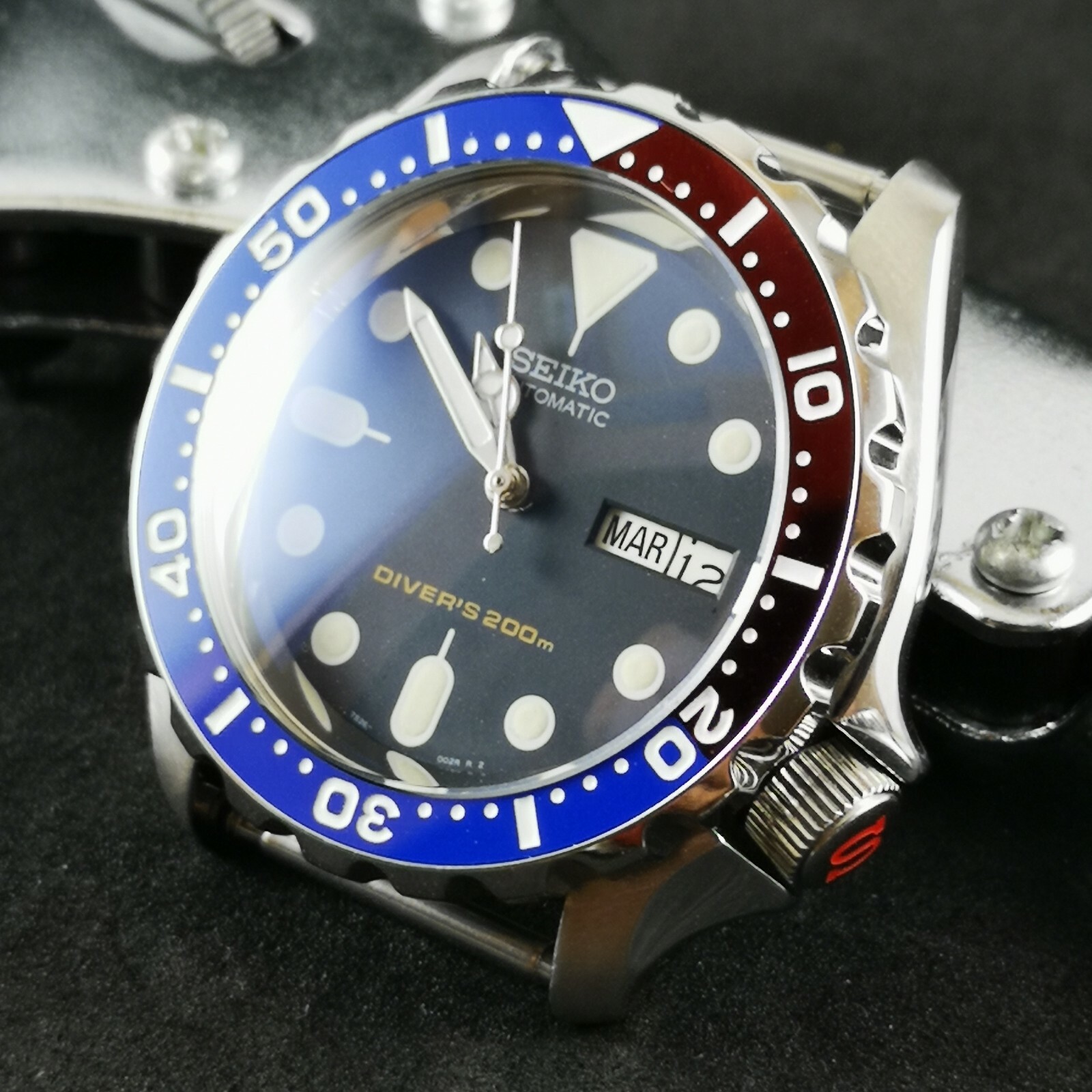 CI0002 SKX007/SRPD Ceramic Bezel Insert – Pepsi SKX Style