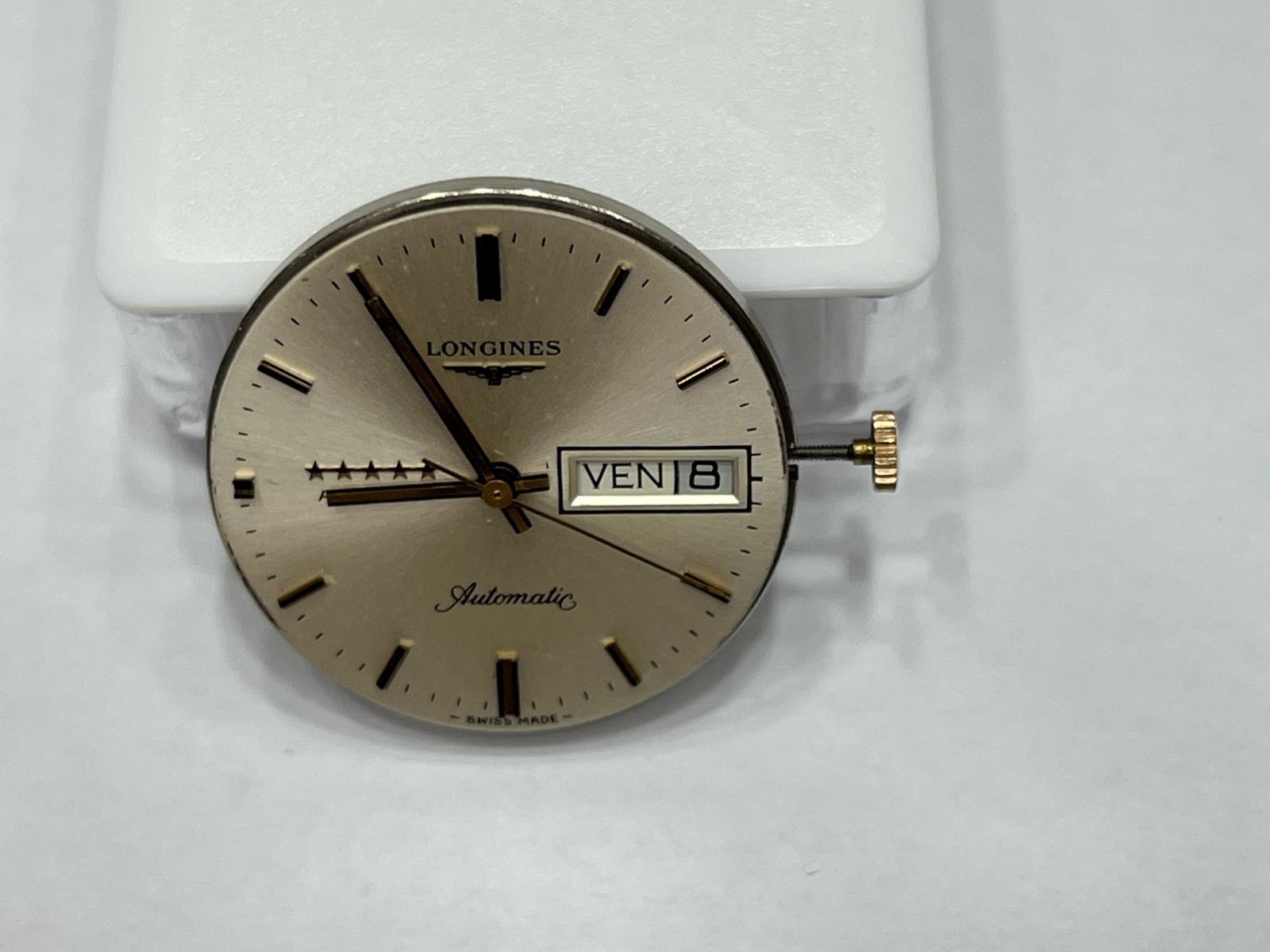 Longines Admiral 5 Stars Dial & Movement Automatic Cal 507 Day Date 17 Jewels