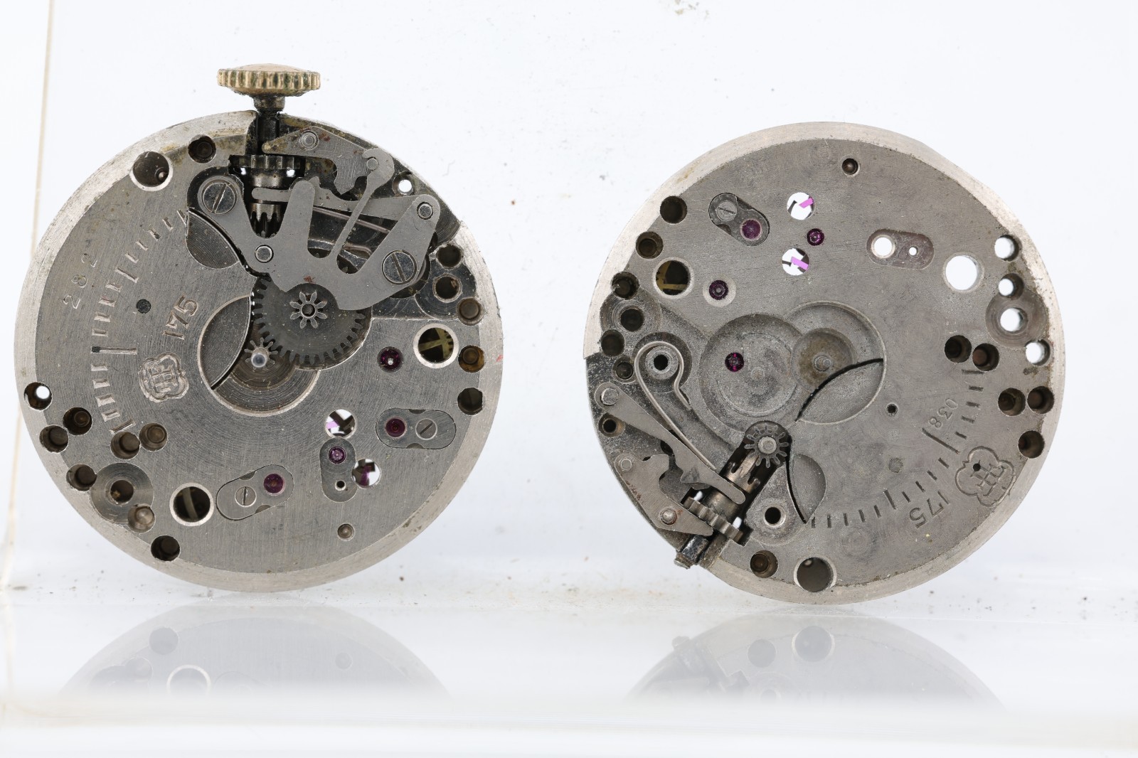 FHF 175 BENRUS MODEL AR15, AR2, WRIST WATCH MOVEMENT PARTS (KW)