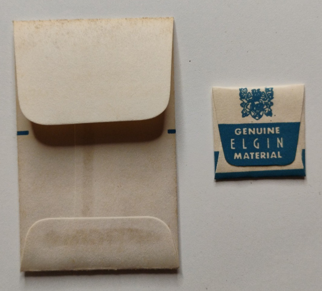 ELGIN 542 3-Screw, Endstone Clamp Lower Balance Genuine OEM Watch Parts
