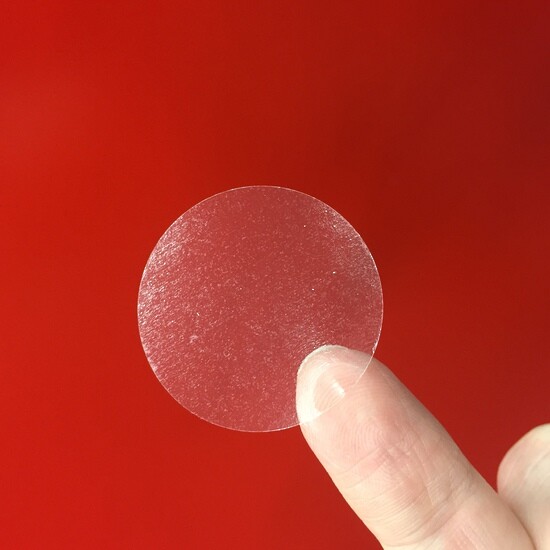 10 pcs1 1/4″ Inch 30mm Ultra Clear Round Watch Caseback Protective Stickers Seal