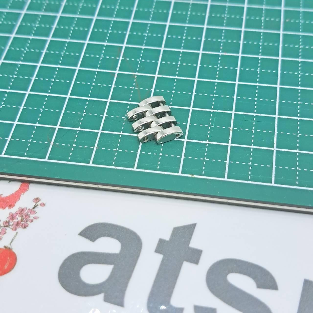 FRANCK MULLER 1.25cm 802QZ Long Island 12.5mm piece link band Genuine Watch