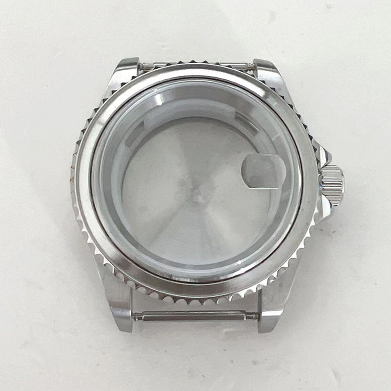 40MM Stainless Steel Sapphire Glass Watch Case for 8215/8200/8205/2813 Movement