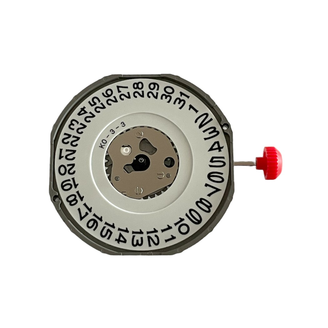 Miyota 2415 13 1/2 quartz movement with date on 3 o’clock