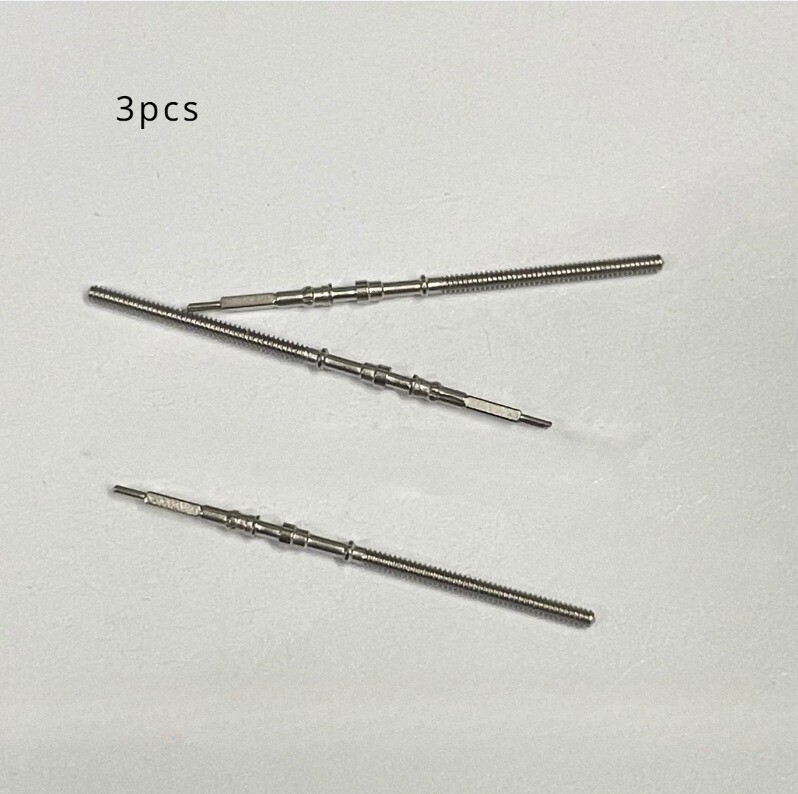 3Pcs For Seiko Movement NH35 NH36 NH35A NH36A 4R35 4R36 6R15 Watch Winding Stem