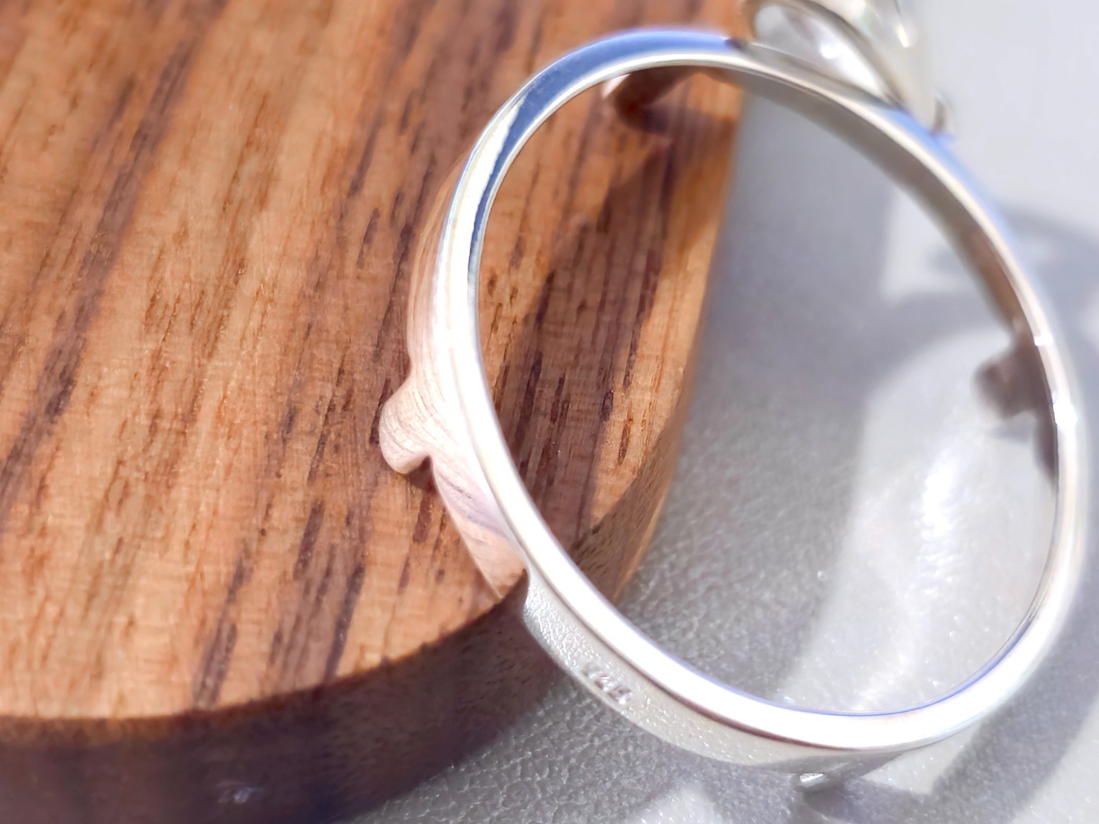 925 Sterling Silver Prong Back Simple Bezel for 26mm Susan B Anthony Dollar Coin
