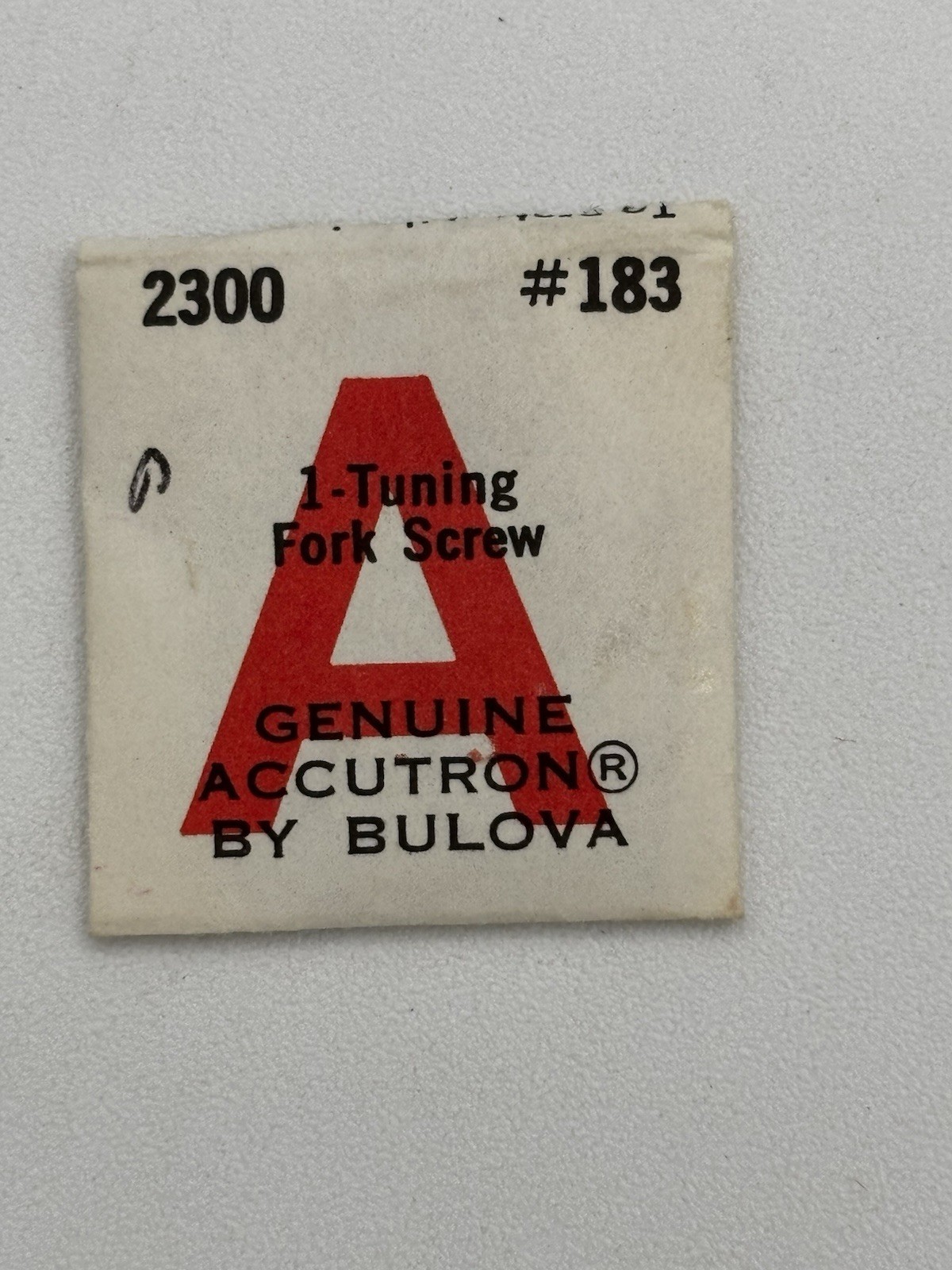 Accutron Bulova 2300 Tuning Fork Screw #183