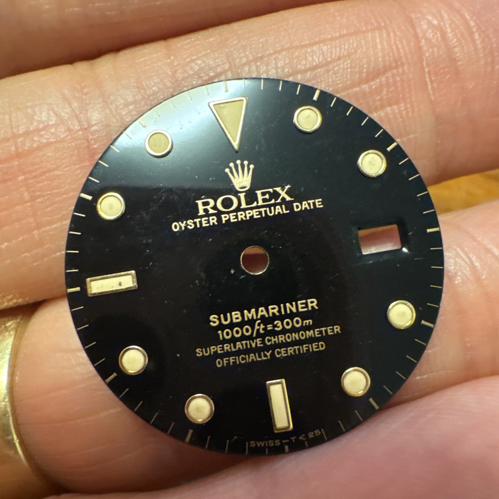 Original Rare Rolex Oyster Submariner 16618 16613 dial excellent condition (S5)