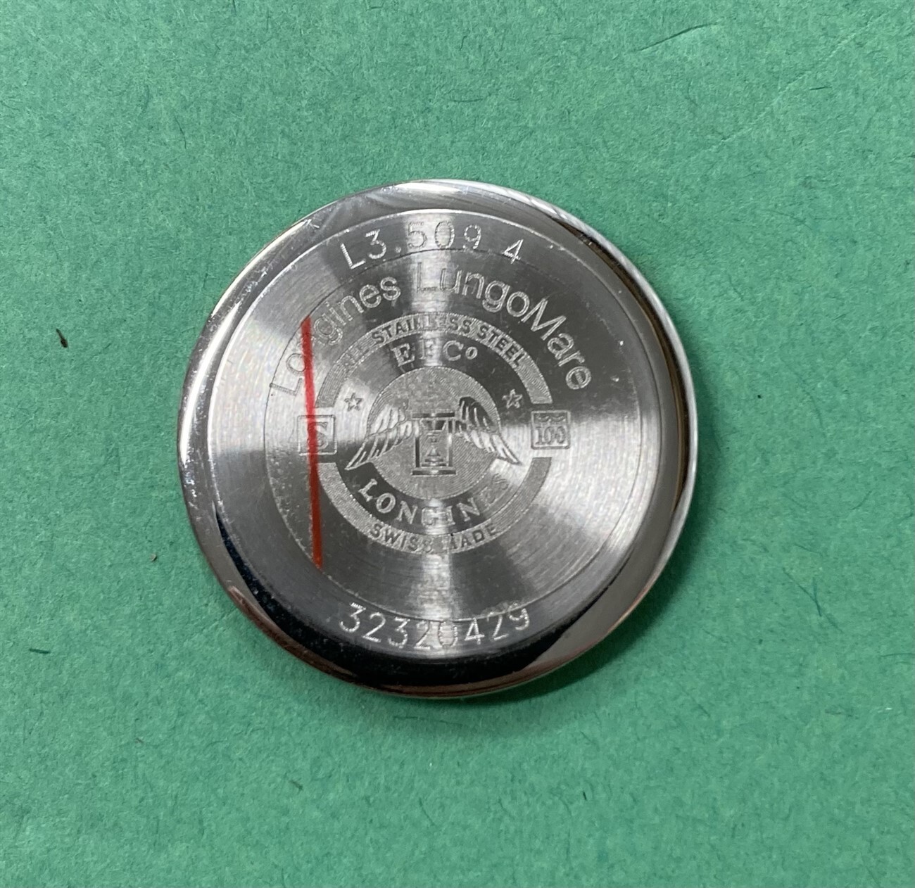 Longines Lungomare L3.509.4 Ladies Watch CASE BACK ONLY