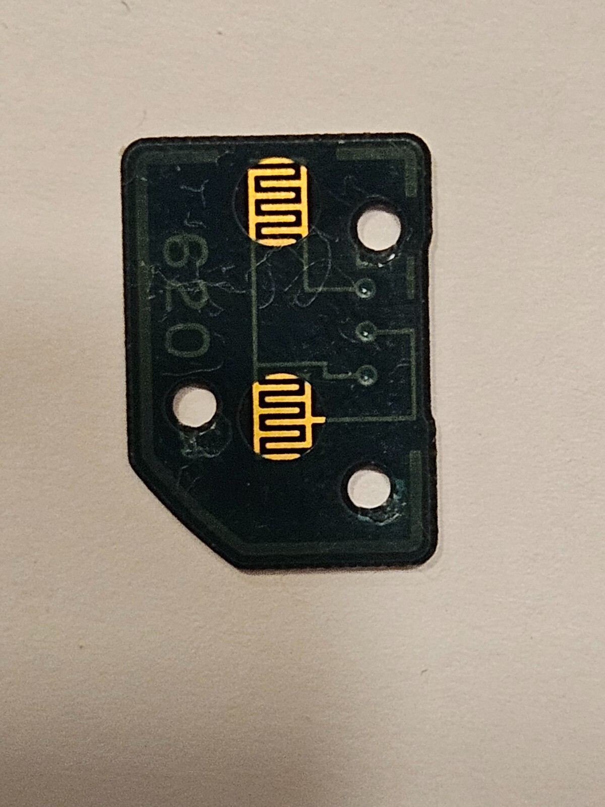 Geniue SEIKO M516 part switch circut board rec & play button GHOSTBUSTERS watch