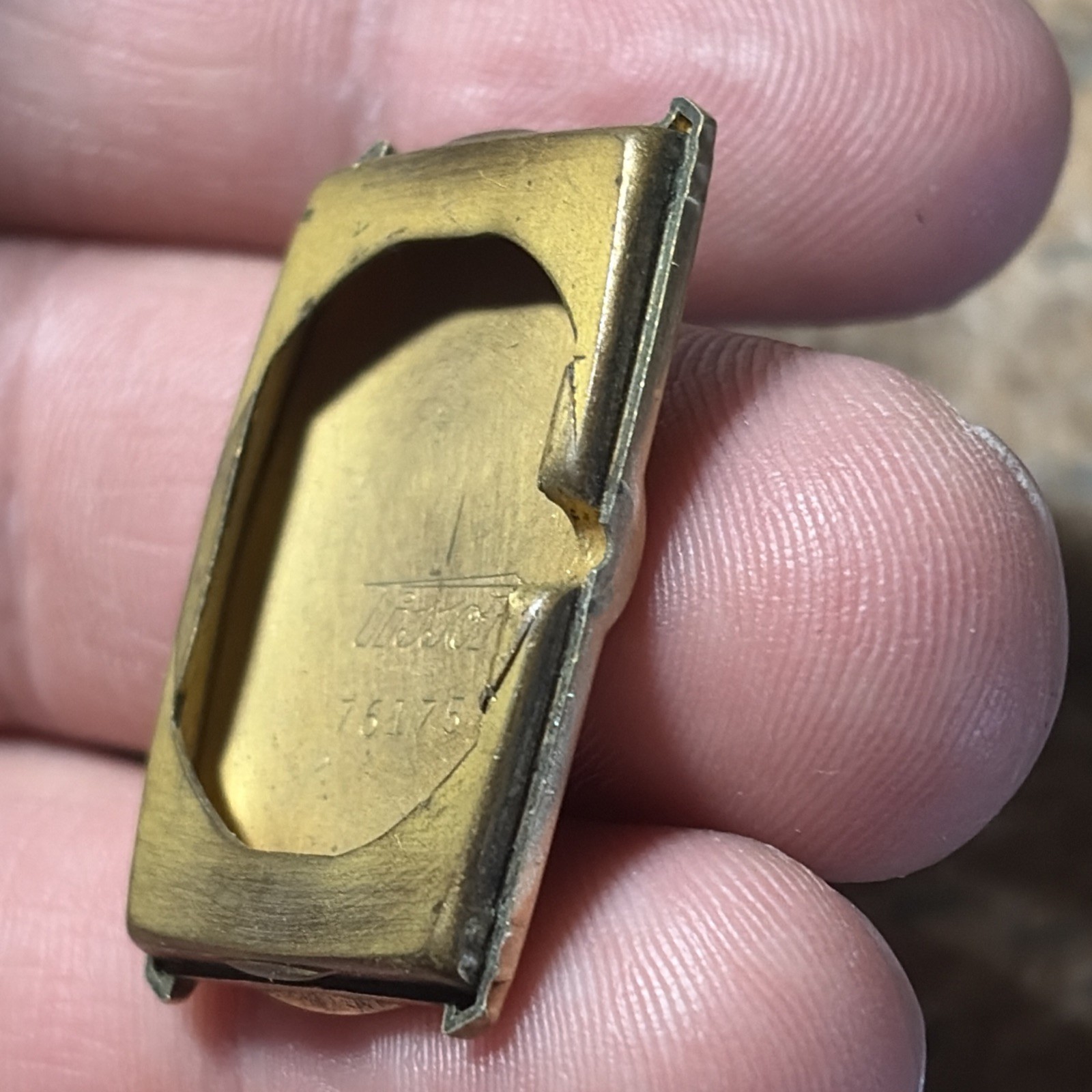 Vintage 14k Gold Filled Tissot Watch Case 22mm