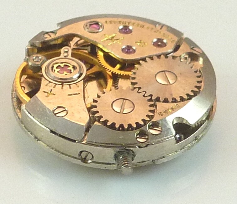 Vintage Huguenin 23 Mechanical Wristwatch Movement – Parts / Repair