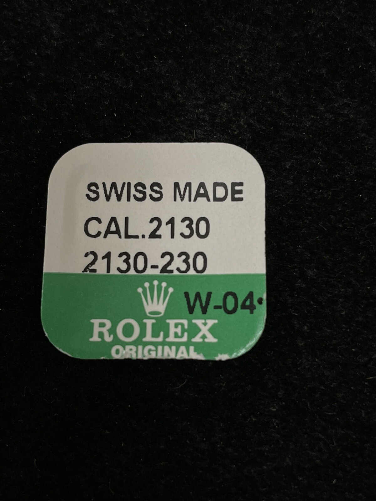 BRAND NEW FACTORY SEALED Rolex 2130-230 Jumper For Setting Box With 3