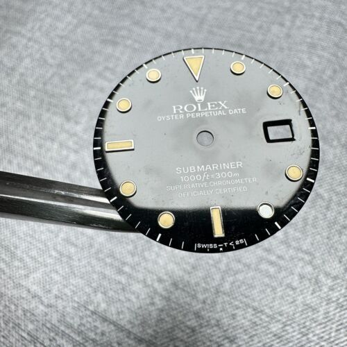 Rolex Dial Submariner Vintage Quadrante 16800 16610 168000 Tropical