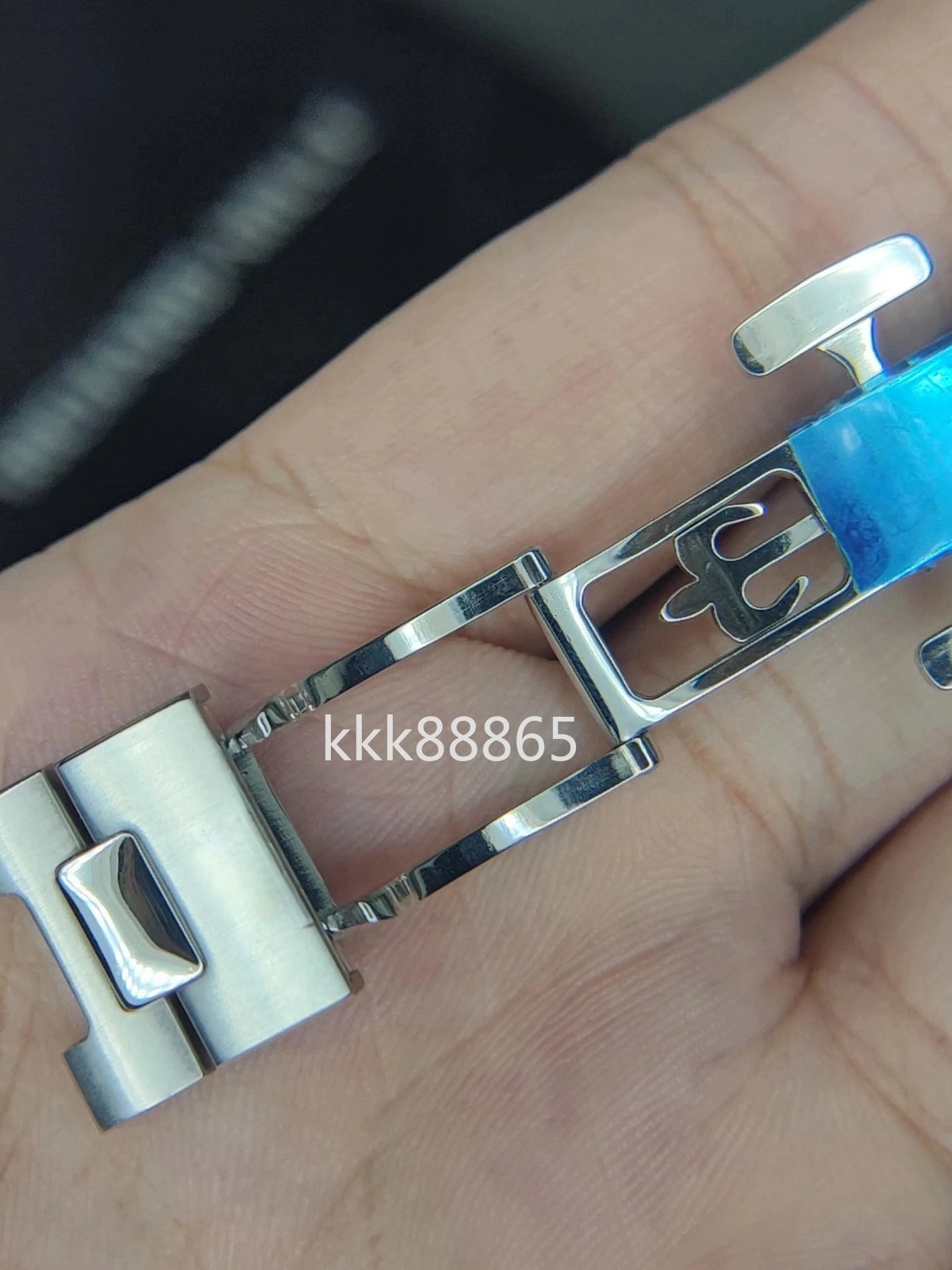 Replacement Steel Stretchable Buckle Fits Patek Philippe Nautilus 5712 5726 5811