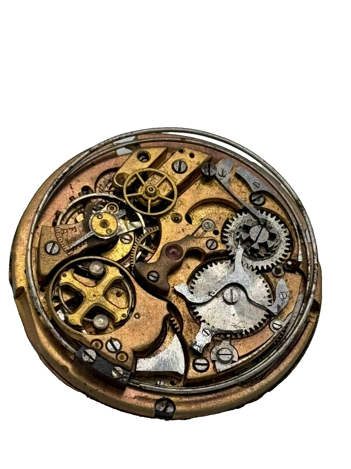 Le Phare? Minute Repeater Pocket Watch Movement for Parts Incomplete