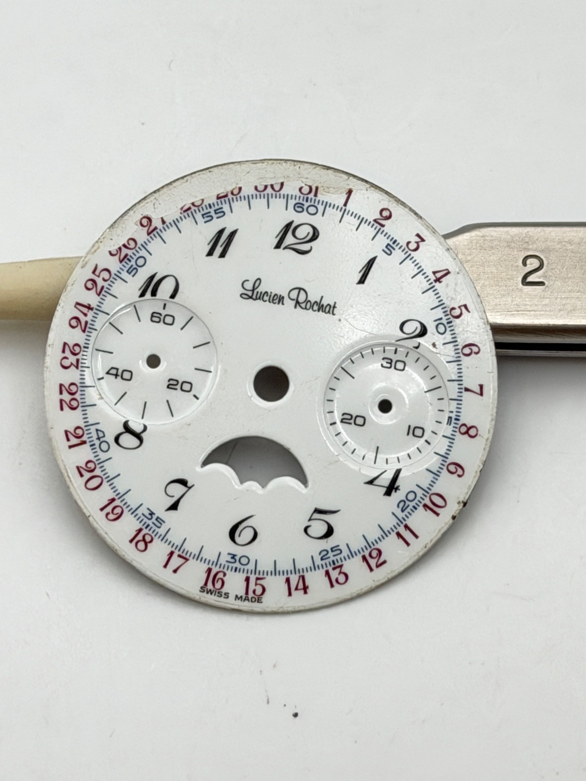 lucien rochat chrono 30.5mm dial dial