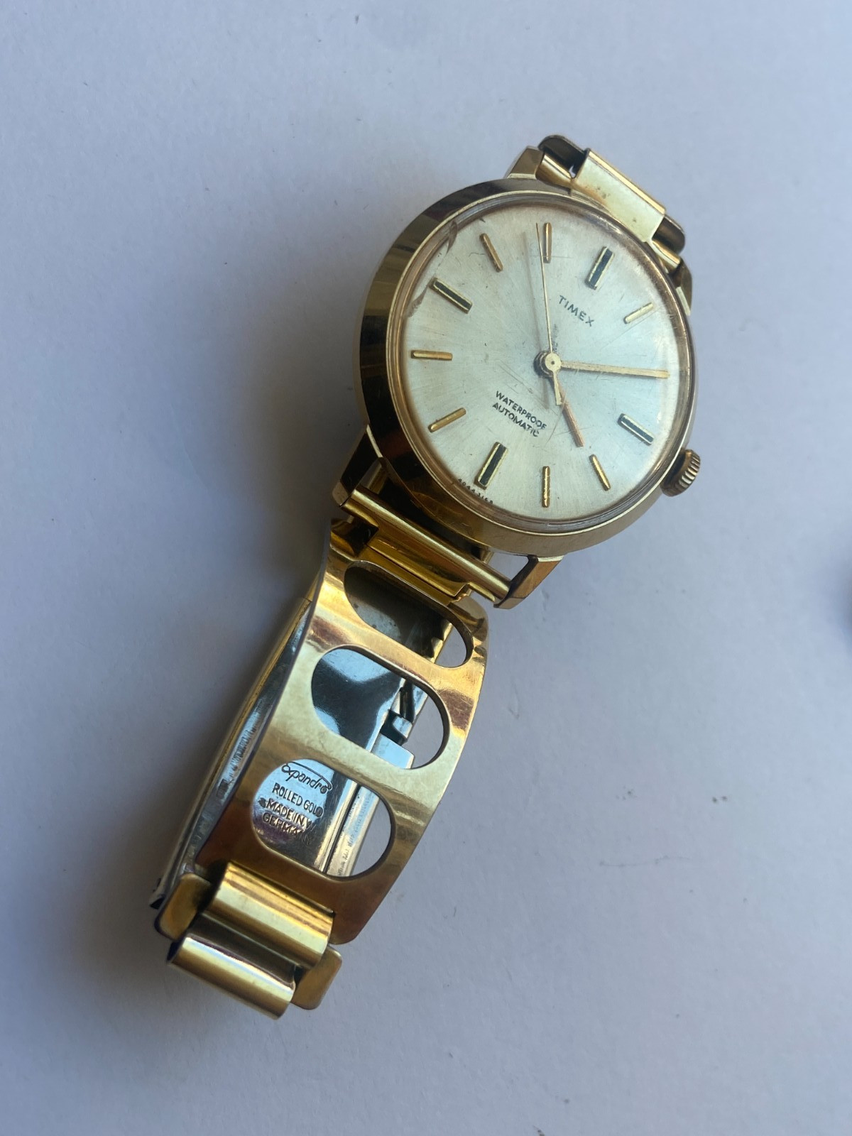 VINTAGE MEN WRIST WATCH SALE FOR PARTS TIMEX 1968 KELTON AUTOMATIC GREAT BRITAIN
