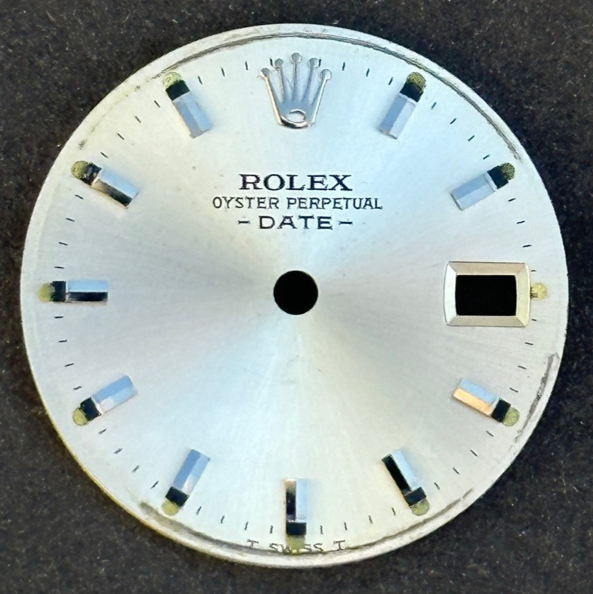 Vintage Rolex Oyster Perpertual Date Watch Dial For 26mm Case 6517 6519 6917