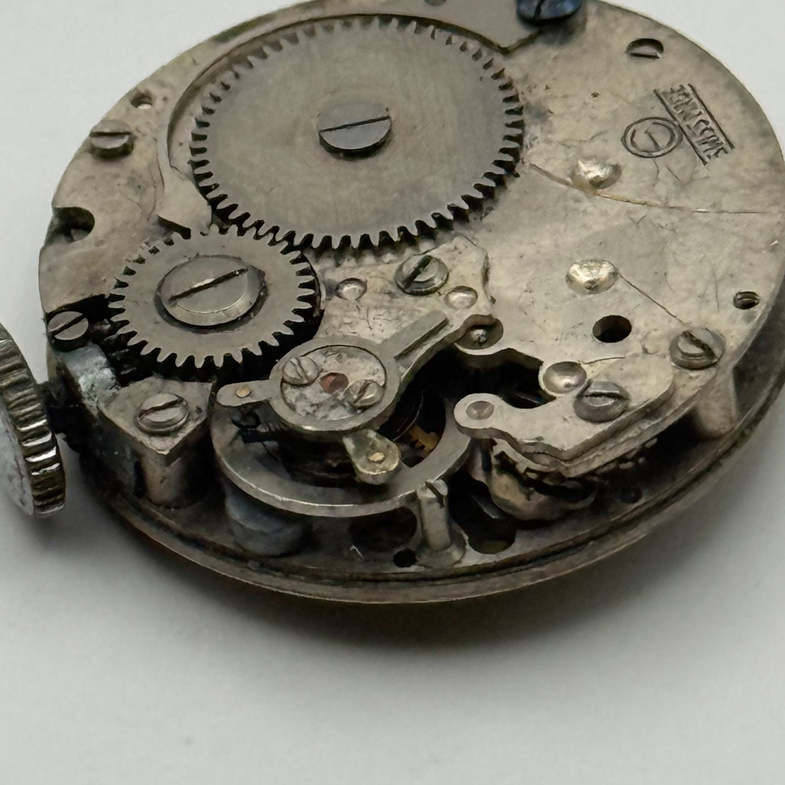 Ebosa 119 Watch Movement Rocar Sub Seconds Manual Wind Vintage Parts 23.7mm