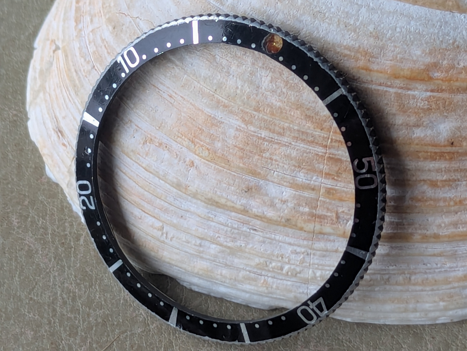 Vintage Early 1960’s 1st Gen Titus Calypsomatic 5913 Diver COUNTDOWN BEZEL ONLY
