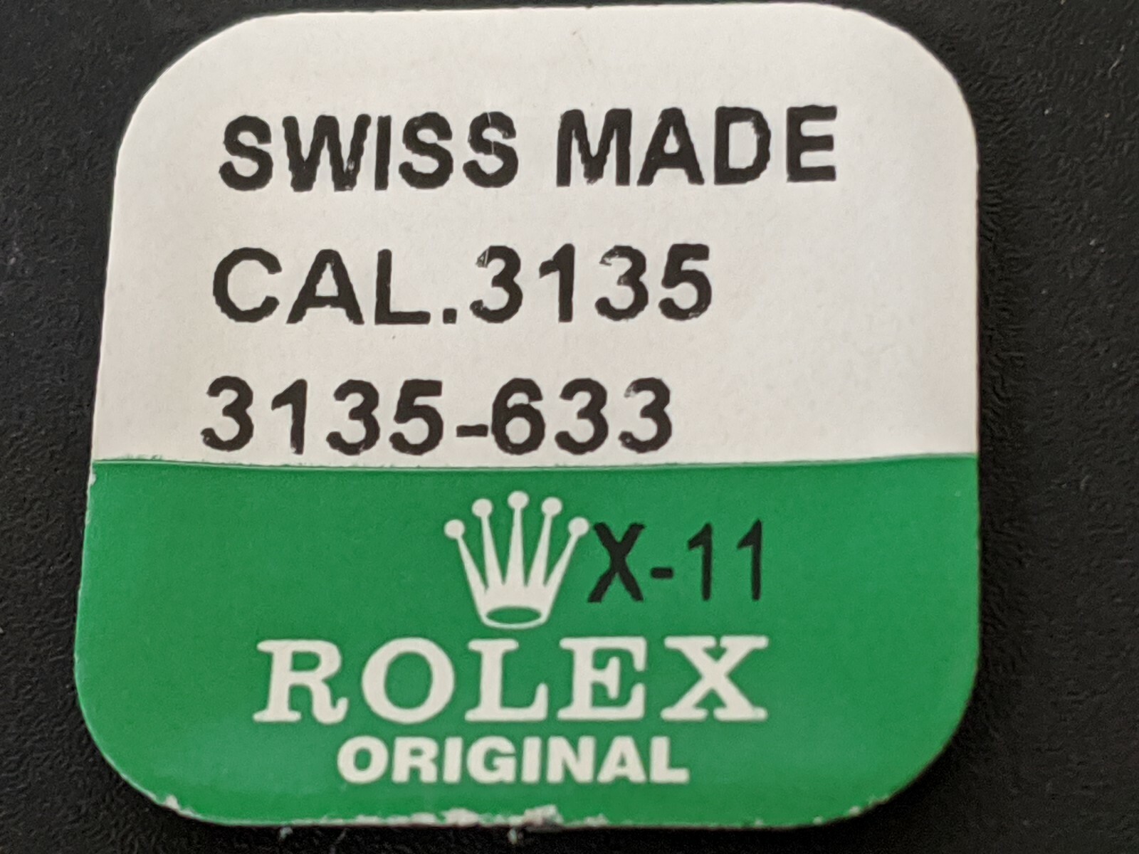 Rolex Calibre 3135 633 Yoke For Cam Genuine New Sealed Package