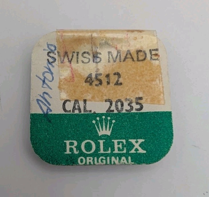 Rolex Cannon Pinion Calibre 2035 Part # 4512 – New Sealed Package