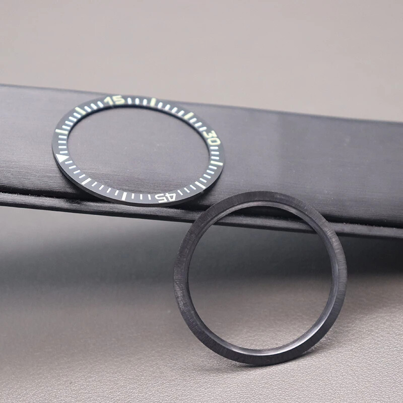 37.8mm Ceramic Bezel Insert Watch Parts Rings Men’s Accessories For 40mm Seiko
