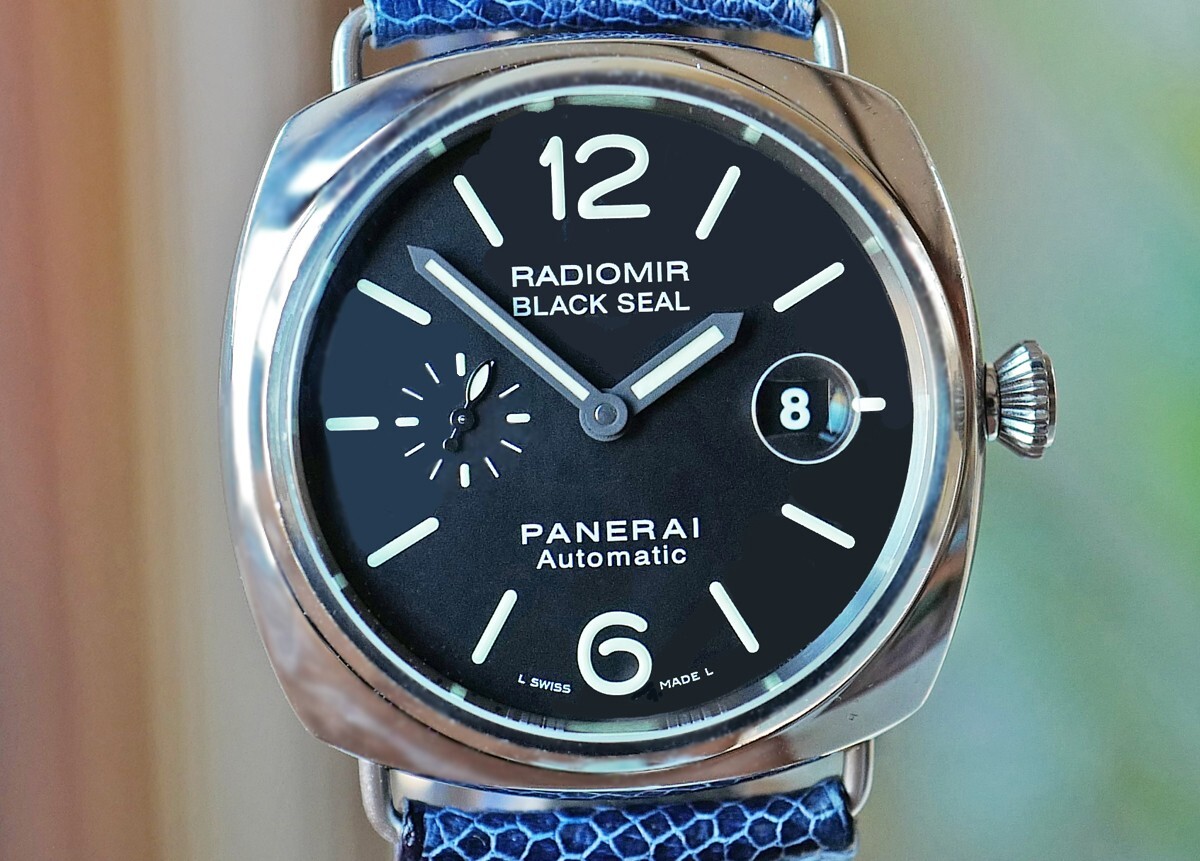 Panerai PAM 287 Radiomir Black Seal Automatic Steel 45mm Watch Ref. PAM00287