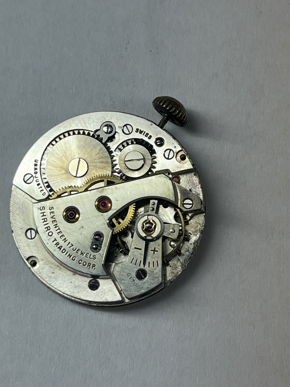Vintage Hidex 17J Wristwatch Movement AS 1187