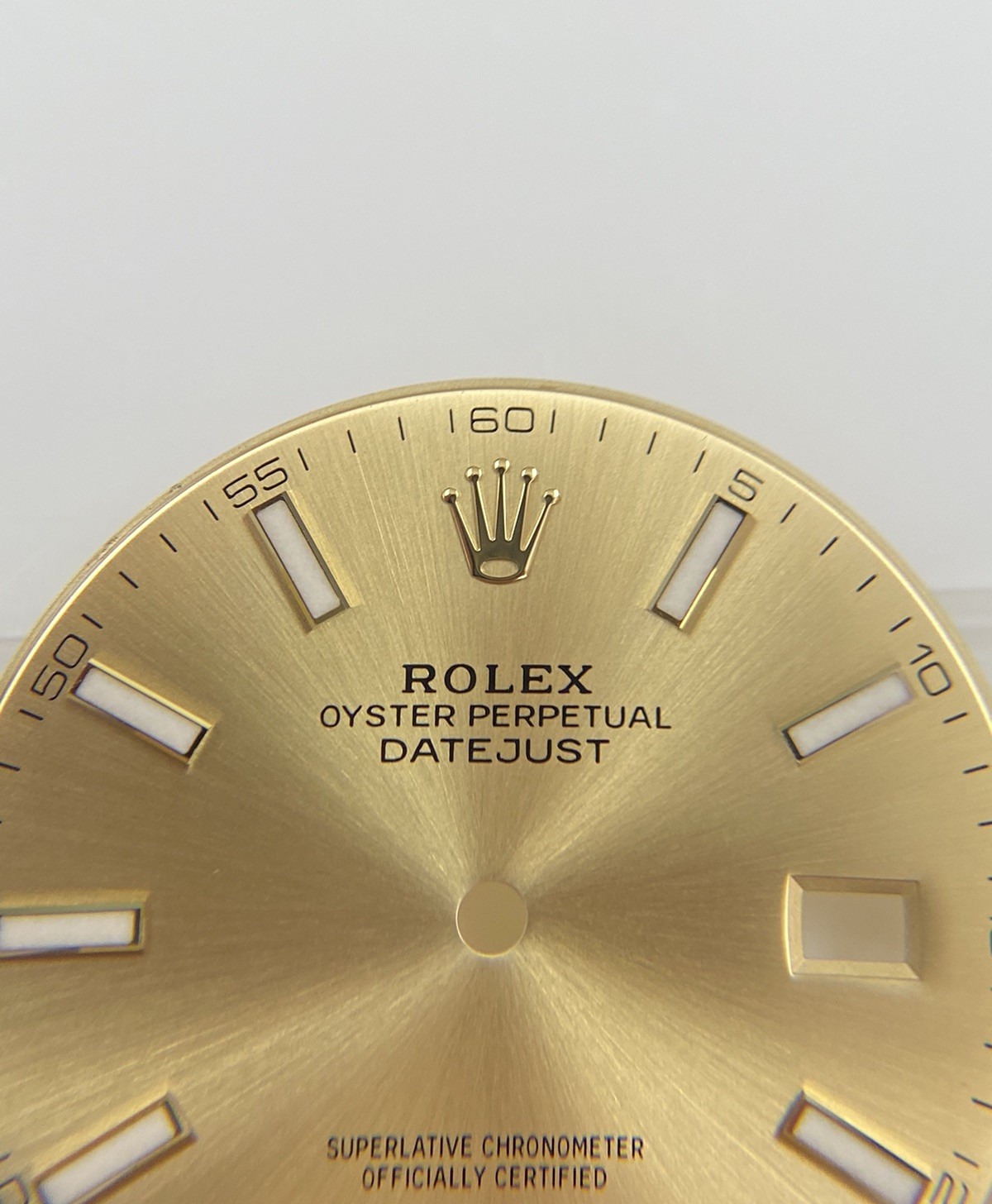 Original Rolex 41mm Datejust 126333 Cal. 3235 Champagne Gold Dial