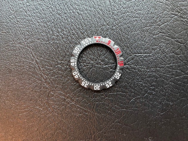 TAG Heuer Formula 1 WA1214 Black Bezel for Vintage 34mm Midsize Watches