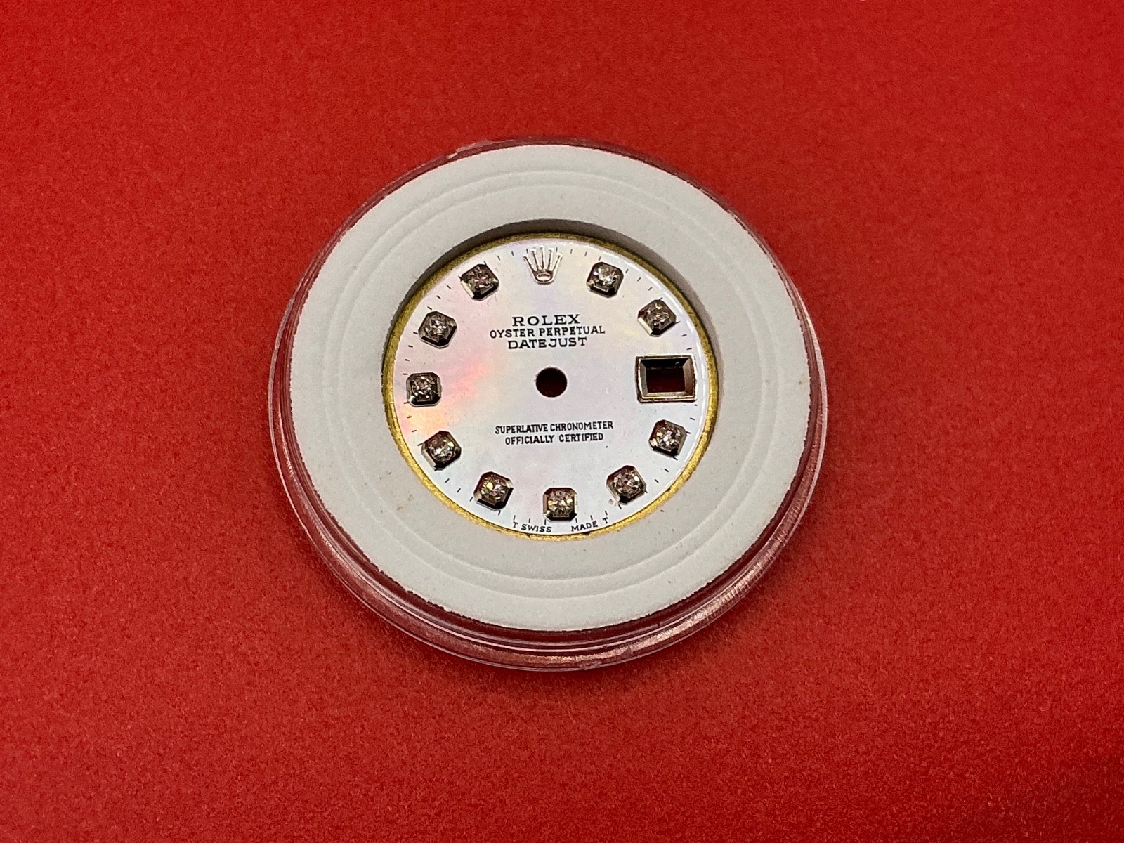 Rolex Diamond Mother of Pearl 26mm Re-Finished Dial