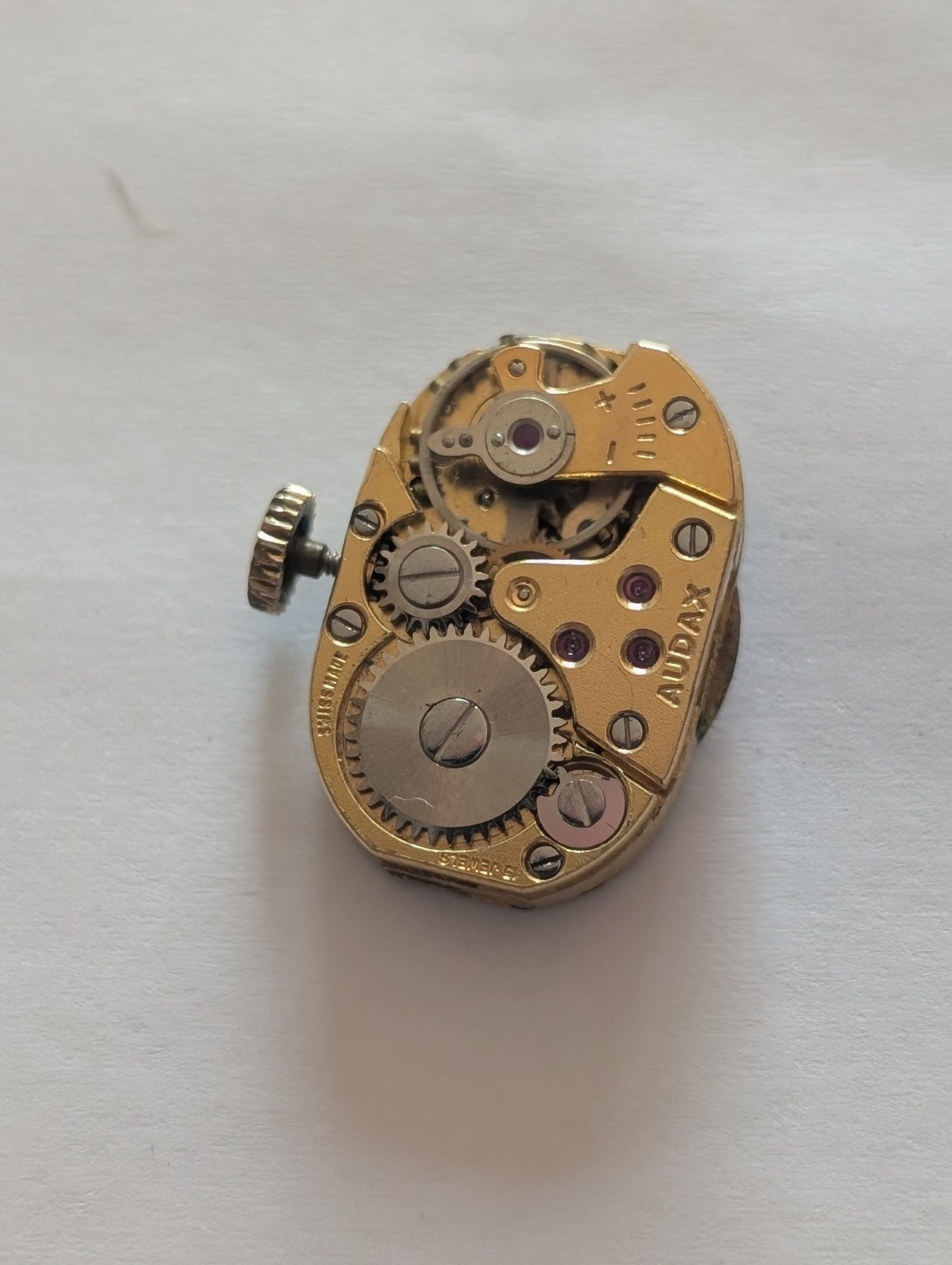Vintage ETA 2345 Mechanical Watch Movement (Runs)