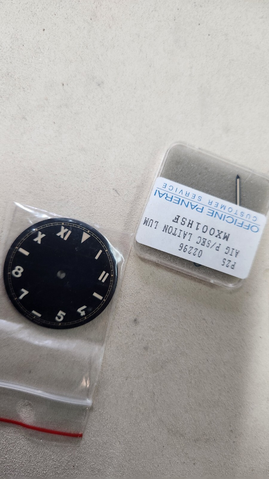 Panerai Pam 249 California Dial with Hands ,Genuine.
