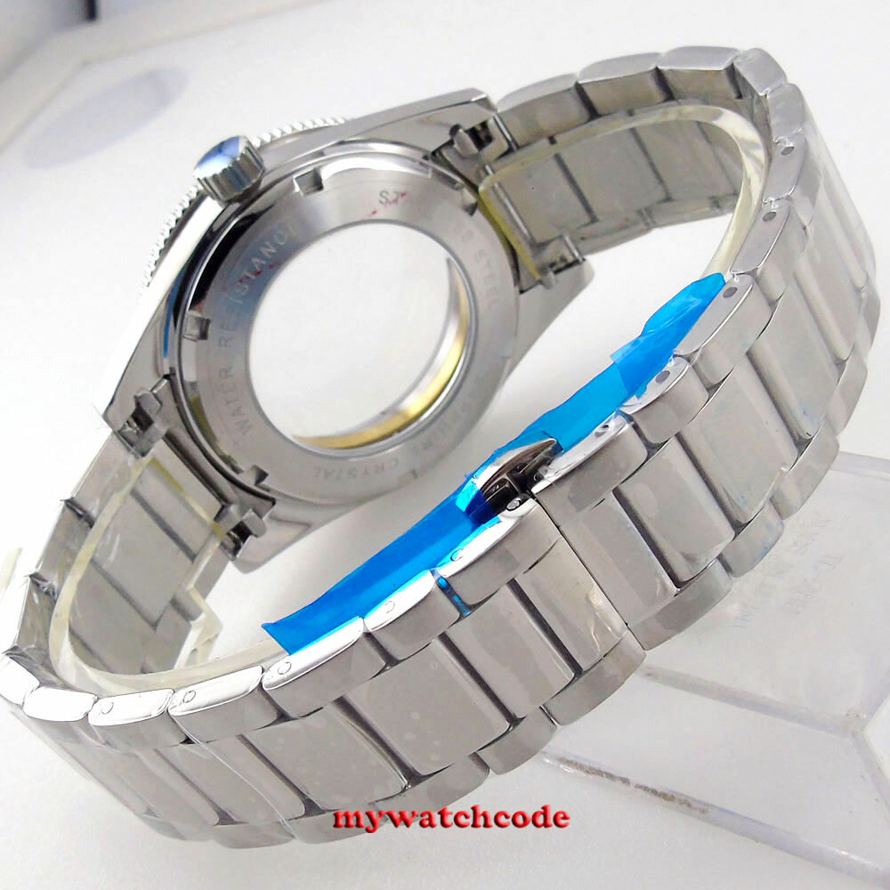 10atm 41mm ceramic bezel sapphire glass Watch Case fit for NH35 NH36 miyota 8215