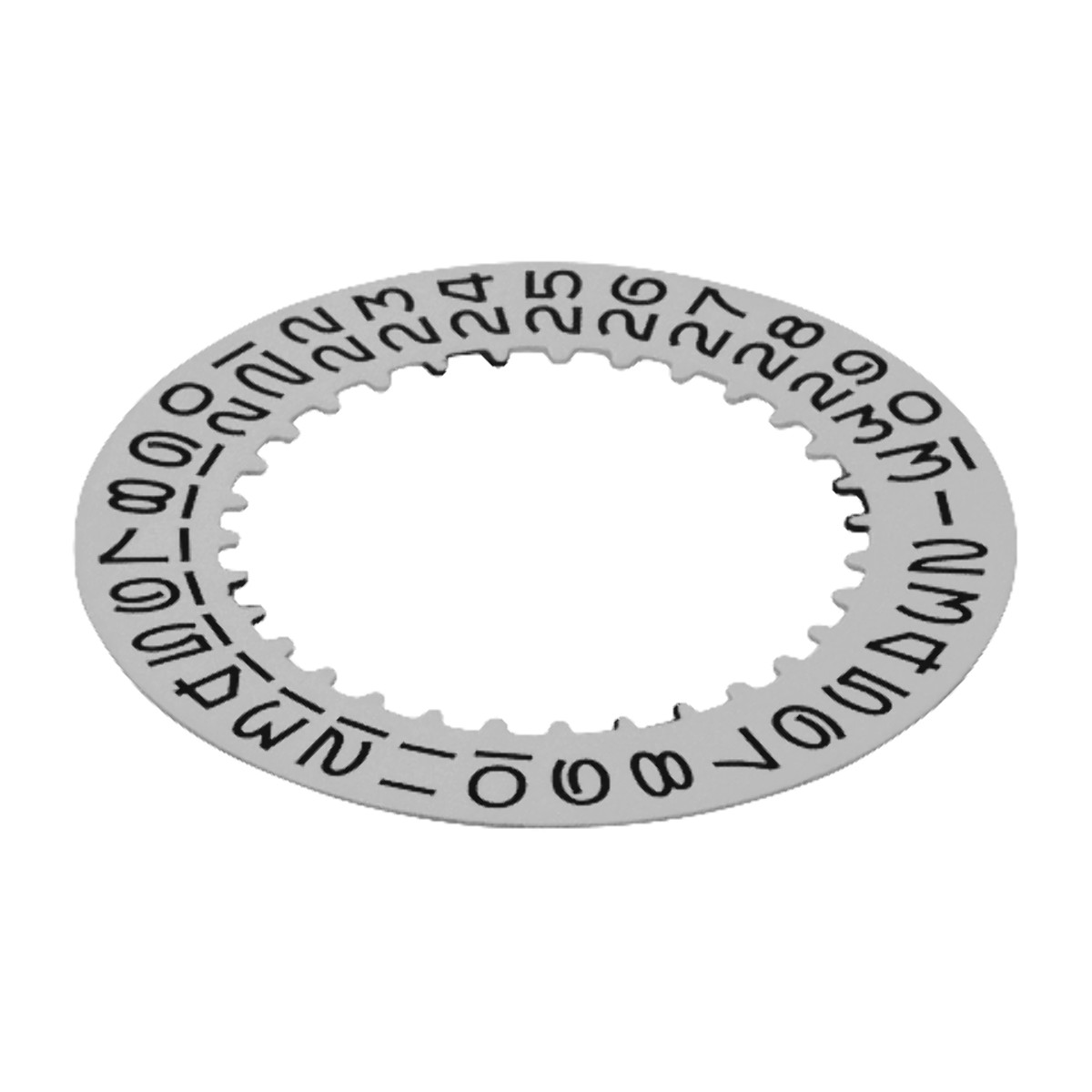 Gray Replacement Date Disc Calendar Wheel For Rolex GMT Master 6542