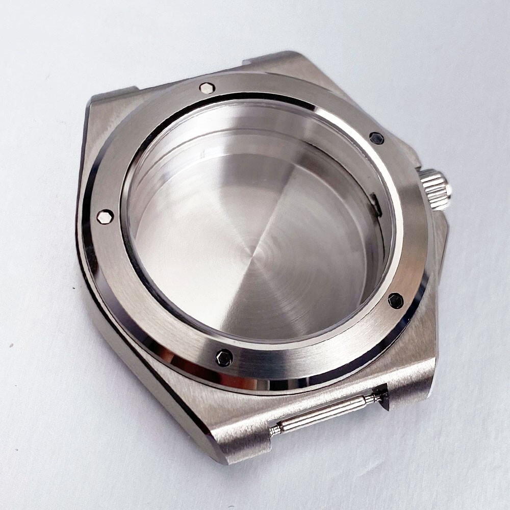 200M Waterproof 40mm Sapphire Diver Watch Case Fit NH35 NH36 NH38 Accessories
