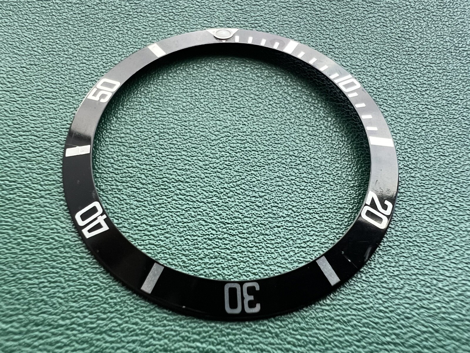 Genuine Rolex Submariner Date 16610 16610T 16800 168000 Black Bezel Insert #860