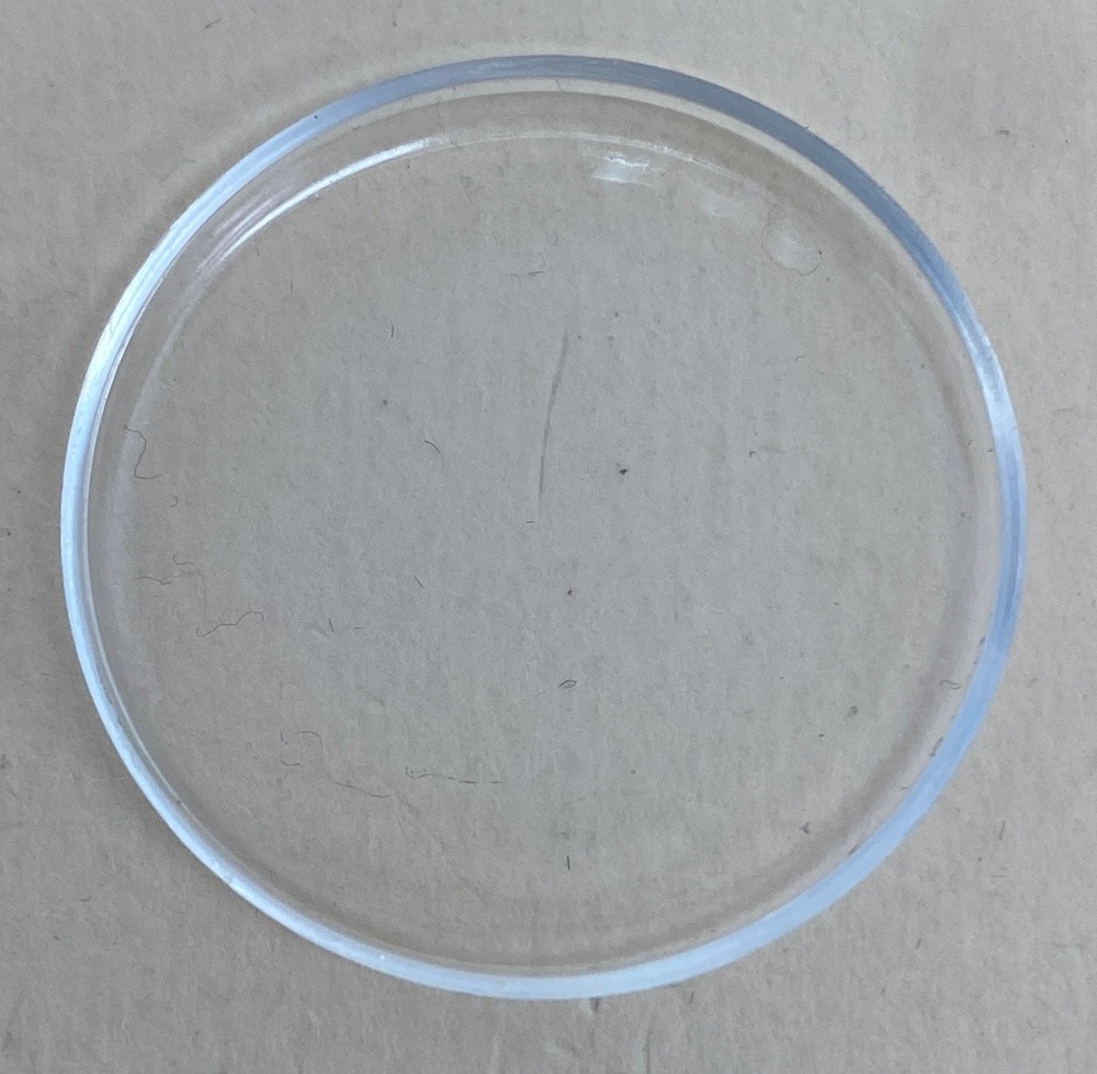 🕒5x Acrylic Watch Crystal | 32mm x 1.0mm Flat Top | USSR Vintage Plexiglass