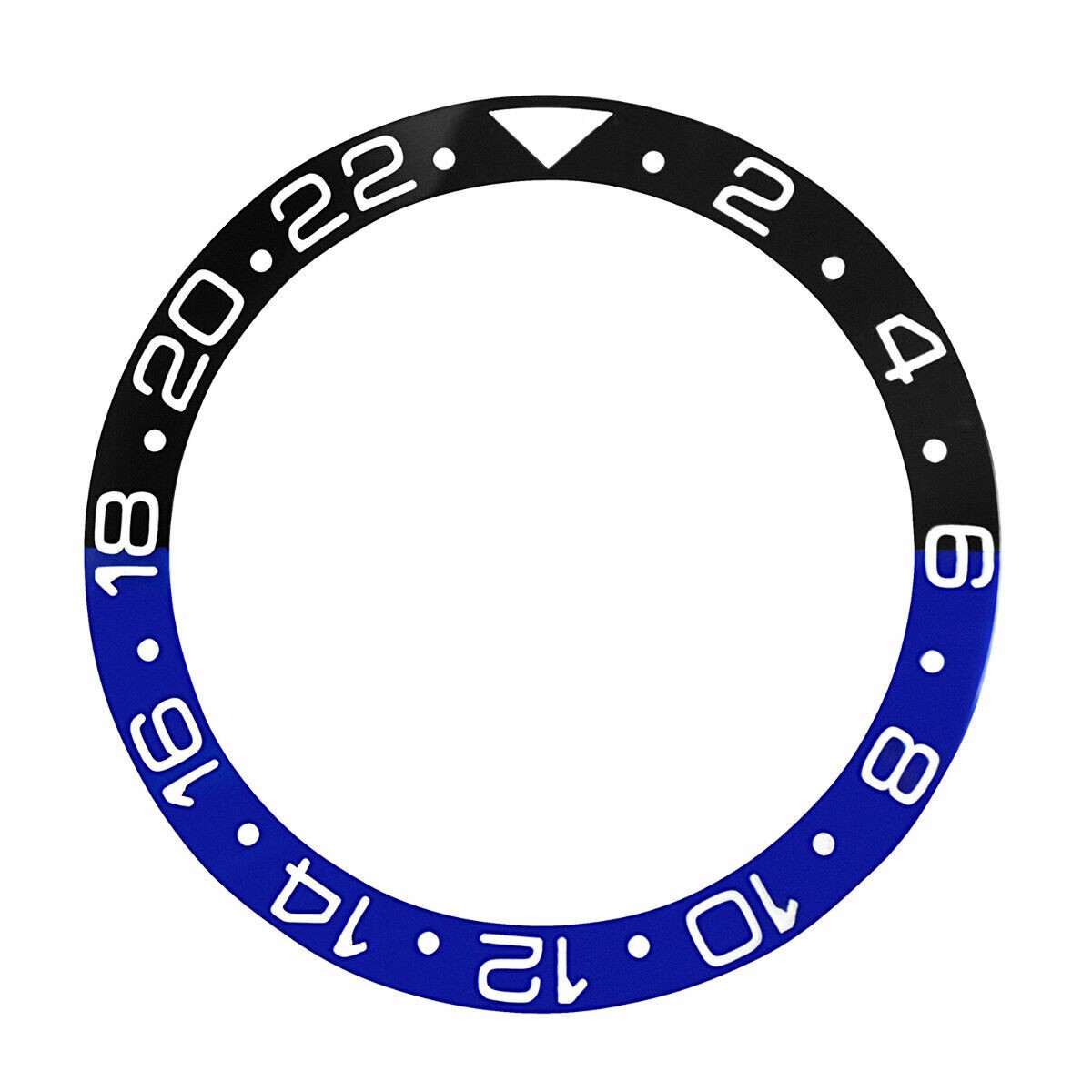 BATMAN BEZEL INSERT CERAMIC FOR ROLEX GMT MASTER II 116700 116710 116713 116710L