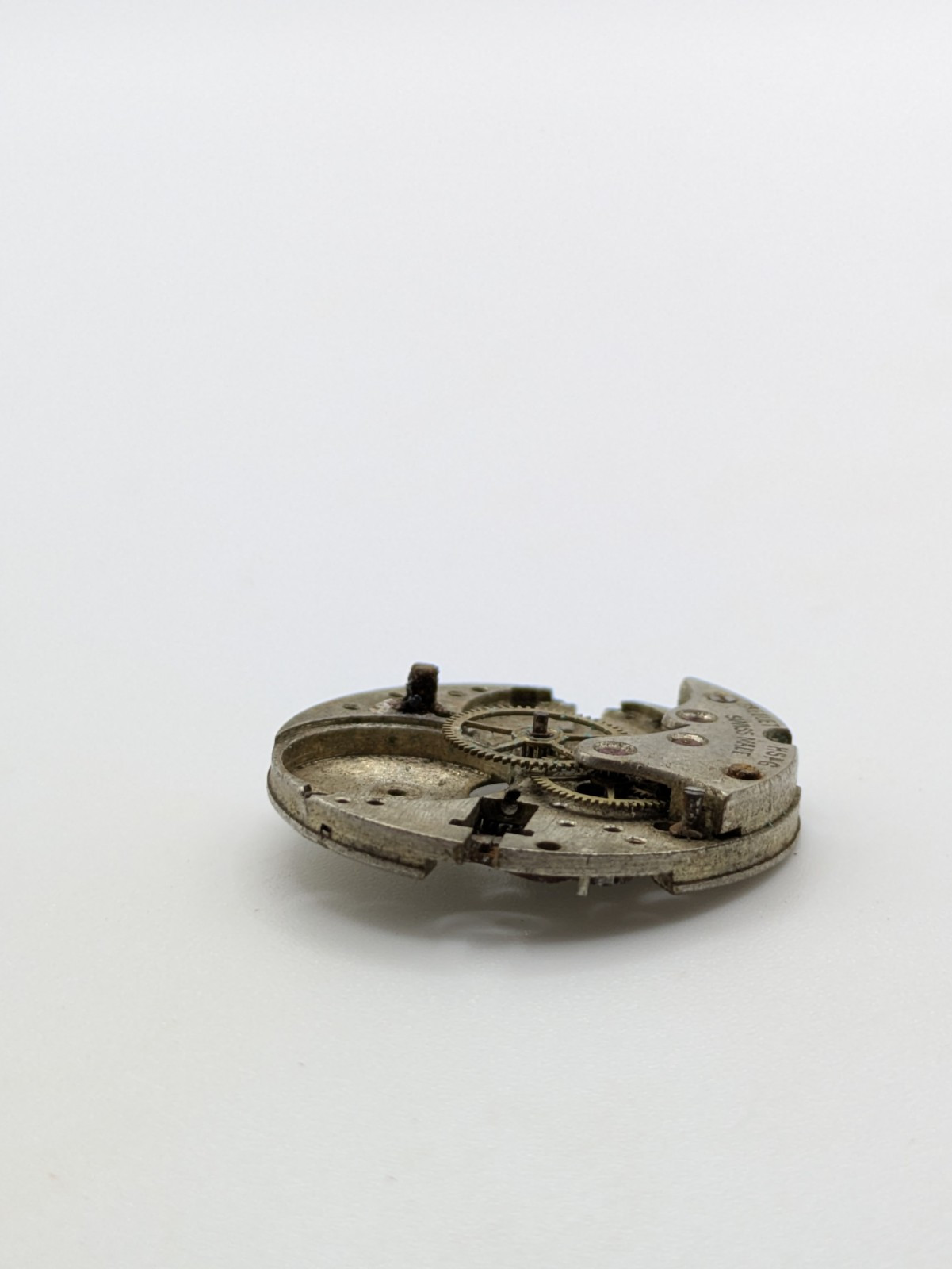 Breguet HSPG Swiss Made Manual Watch Movement Parts Repair 23.63mm Untested