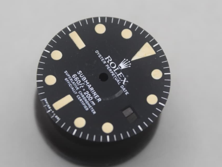 Genuine Rolex submariner 1680 Matte tritium dial replacement