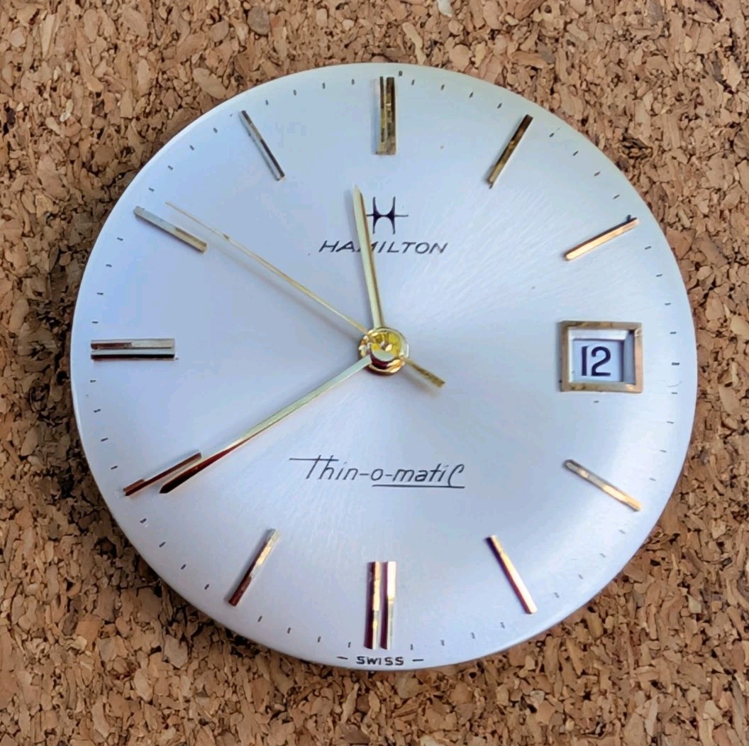 Gents 17j Hamilton Automatic Movement Cal 624 in Running Order, Mint Dial!