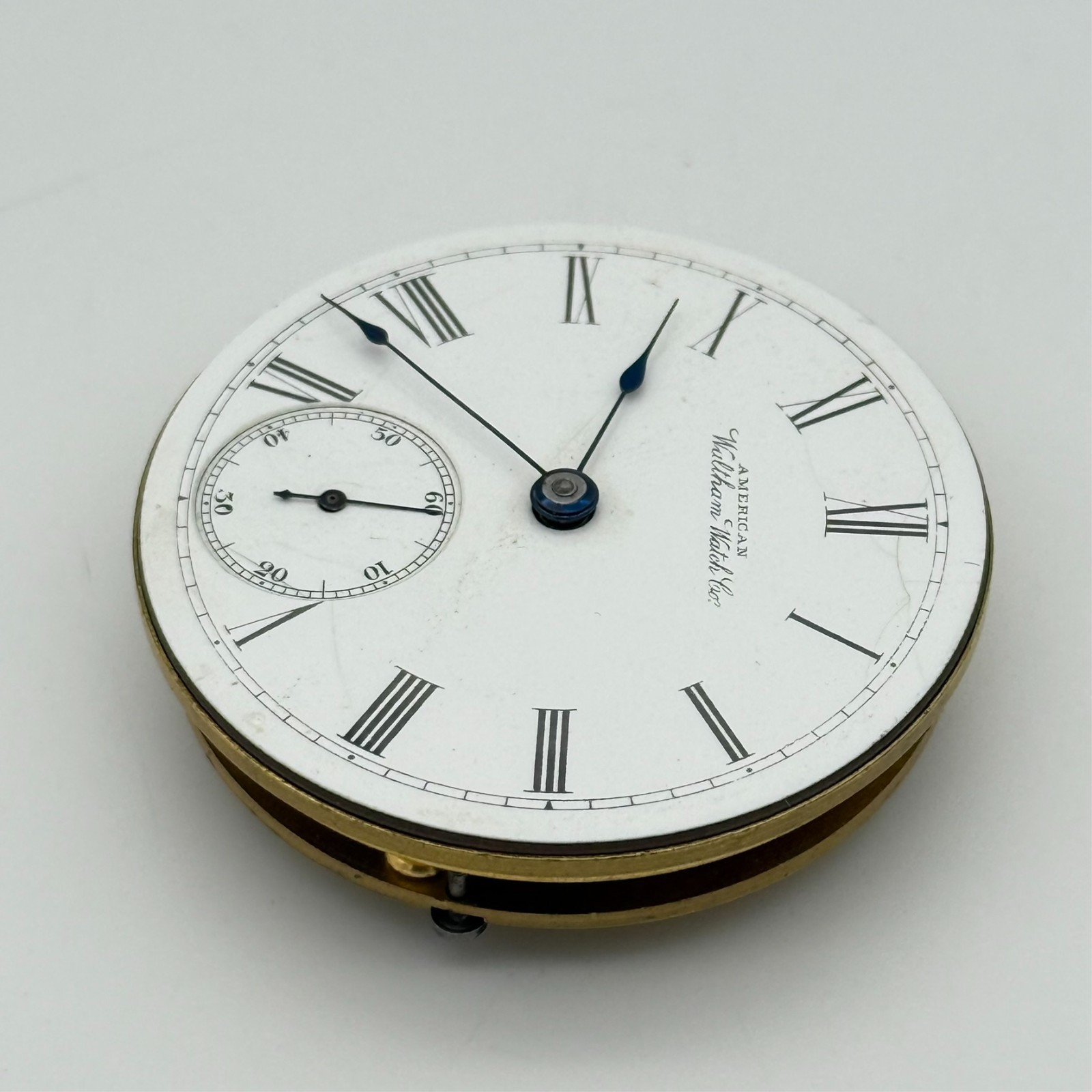 1892 American Waltham Pocket Watch Movement Grade No. 3, Model 1883, 11J, 18S