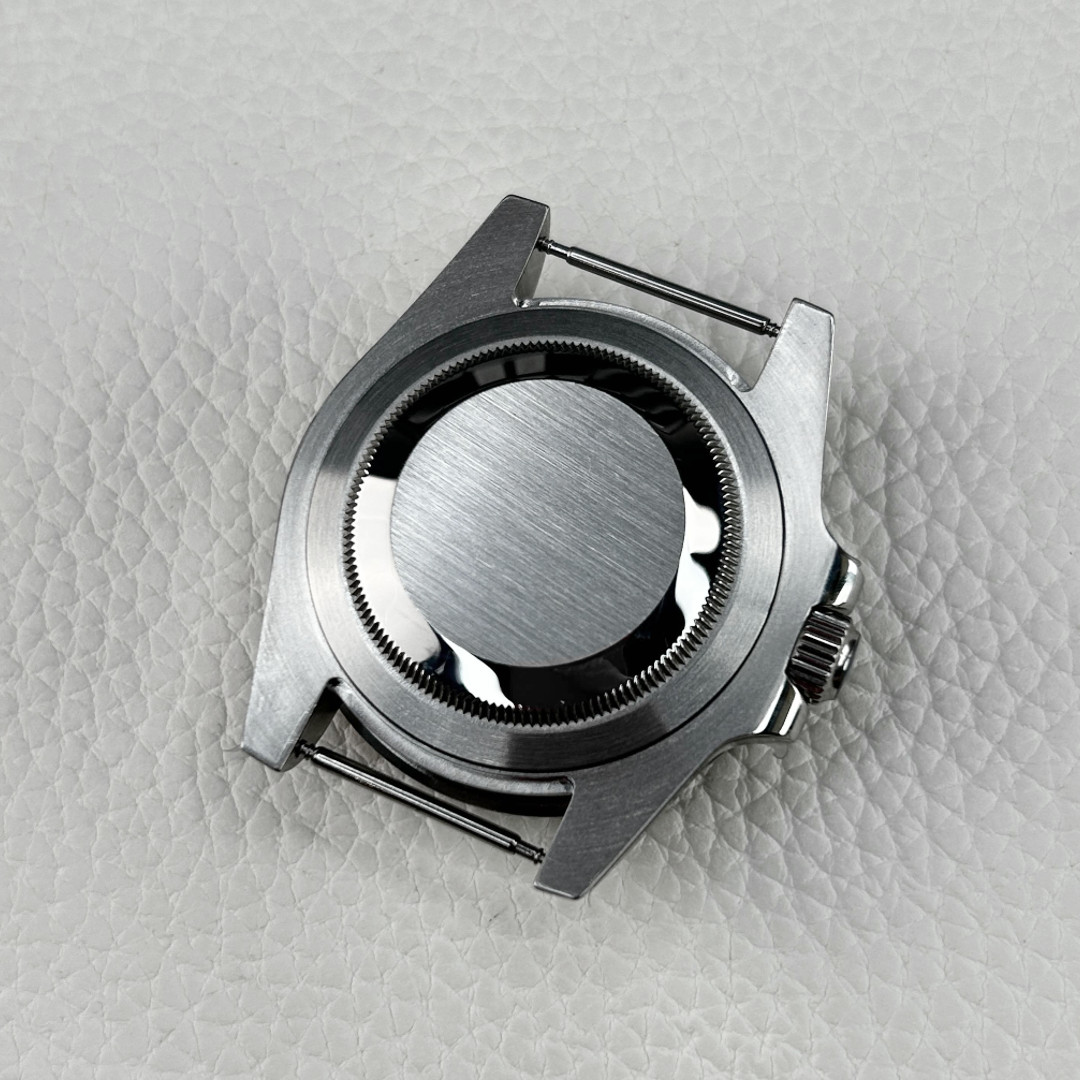 Movement Black Ceramic Bezel Watch Case Black 40mm- For NH35 NH36 4R35 4R15 4R36